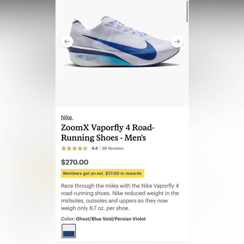 Nike Vaporfly 4 - Ghost Blue - Picture 6 of 6
